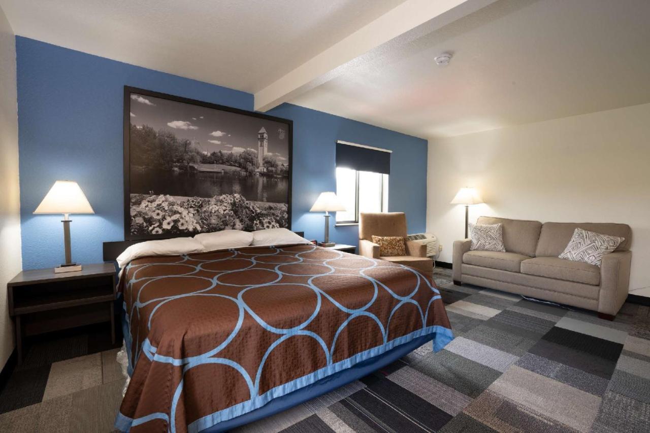 Super 8 By Wyndham Spokane Valley Exteriör bild